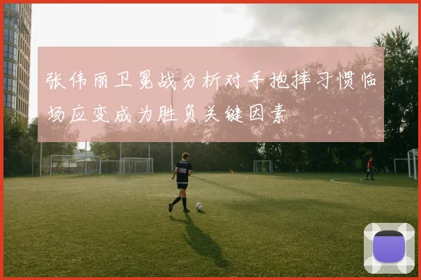 张伟丽卫冕战分析对手抱摔习惯临场应变成为胜负关键因素